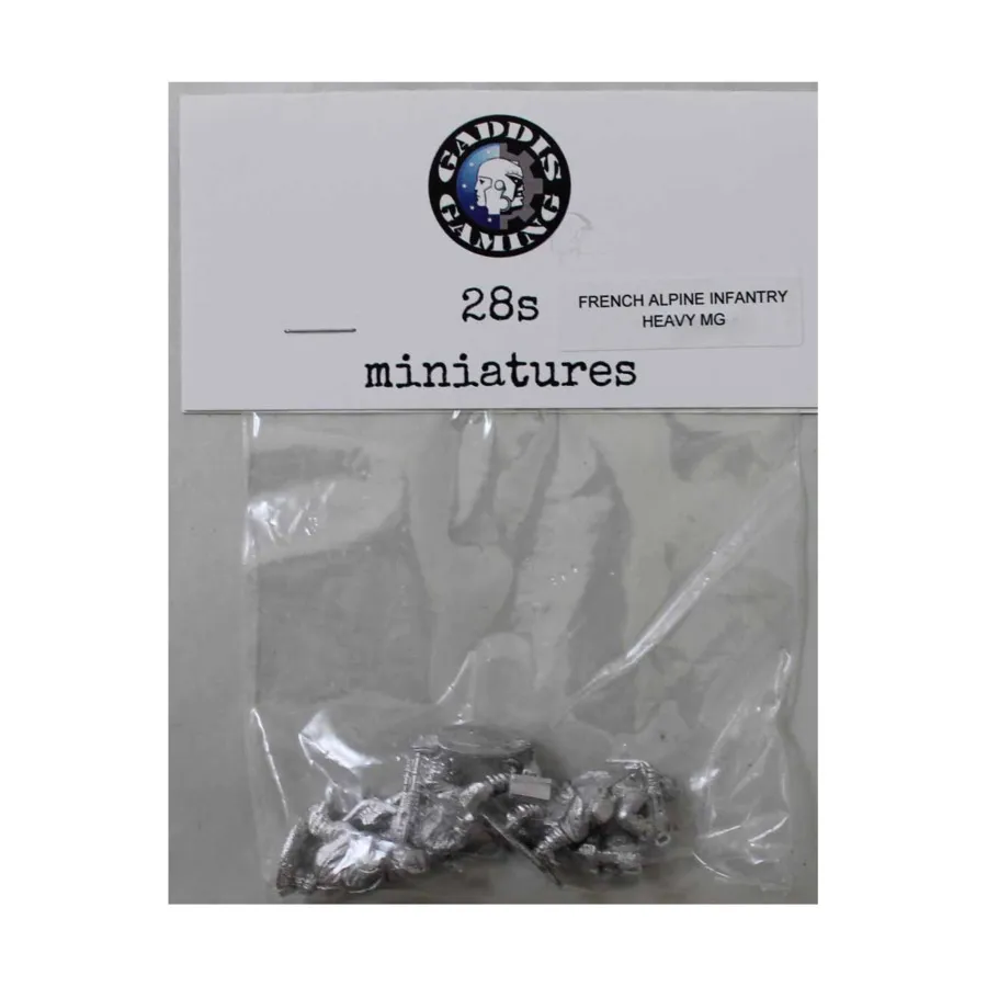 

FRA Alpine Heavy MG и экипаж, WWII Miniatures - France - Infantry (28mm)