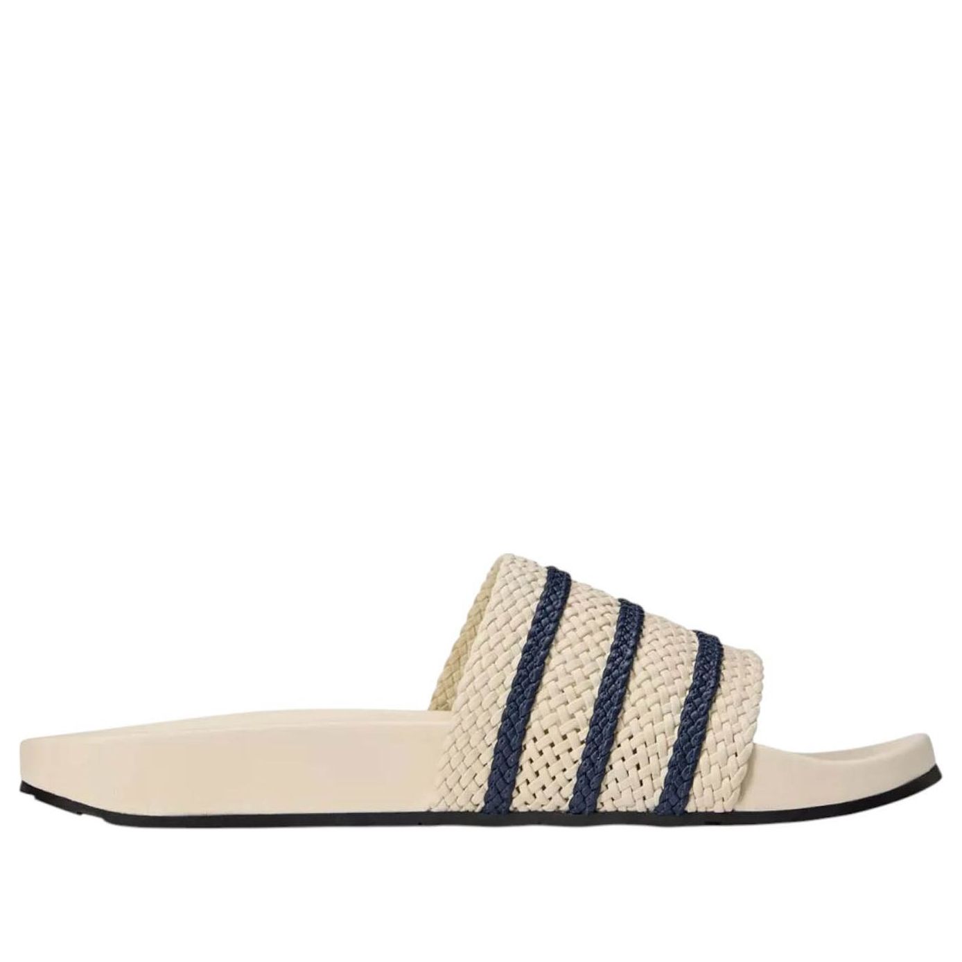 Шлепанцы adidas x Wales Bonner Adilette Slides 'Wonder White' — фото 2