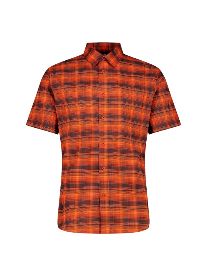 

Мужская рубашка для похода оранжевого цвета cmp