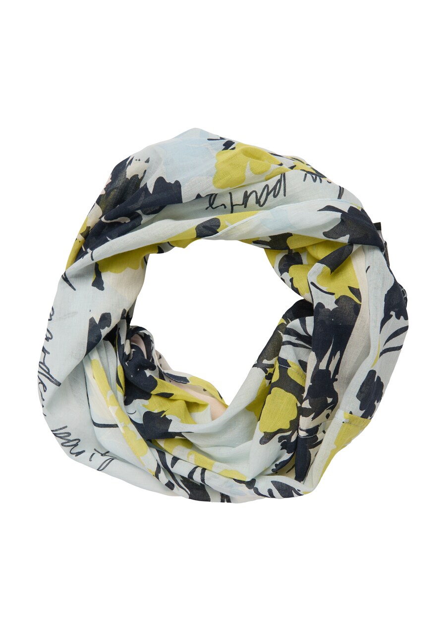 

Шарф COMMA, цвет marine blue/White