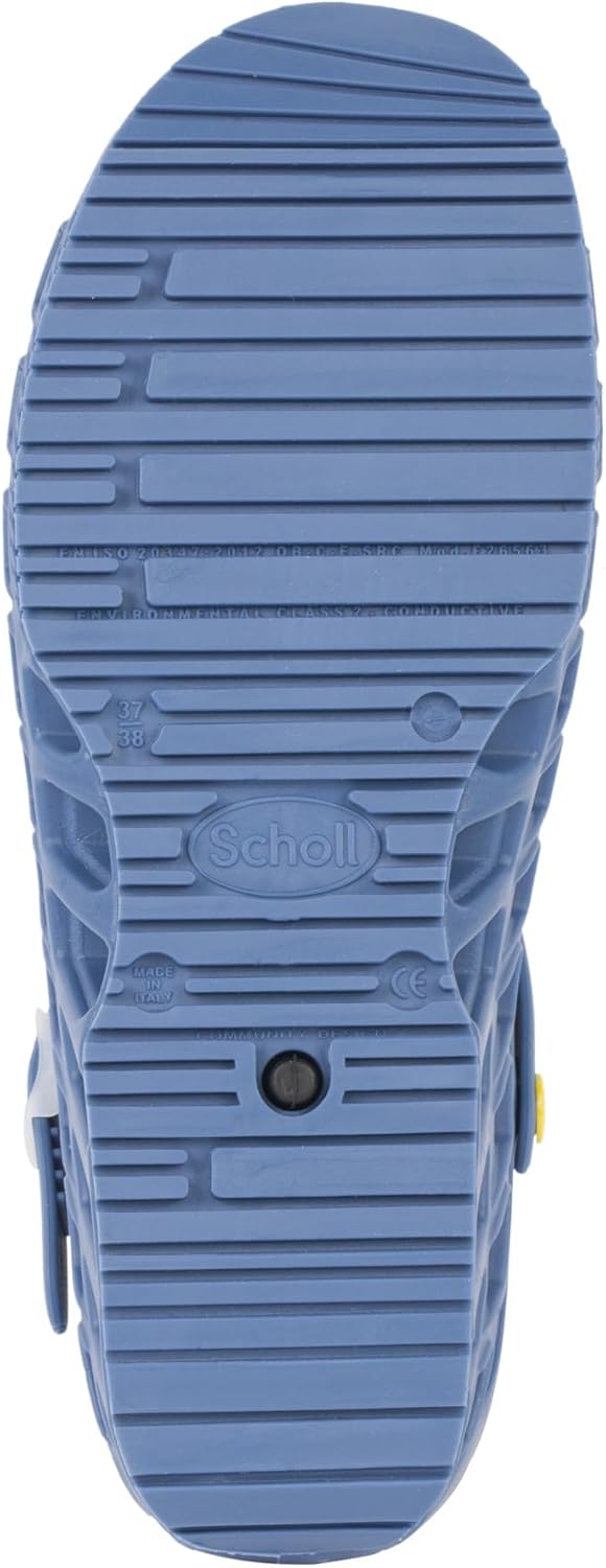Сабо Scholl для взрослых унисекс, медицинские, синий — фото 3