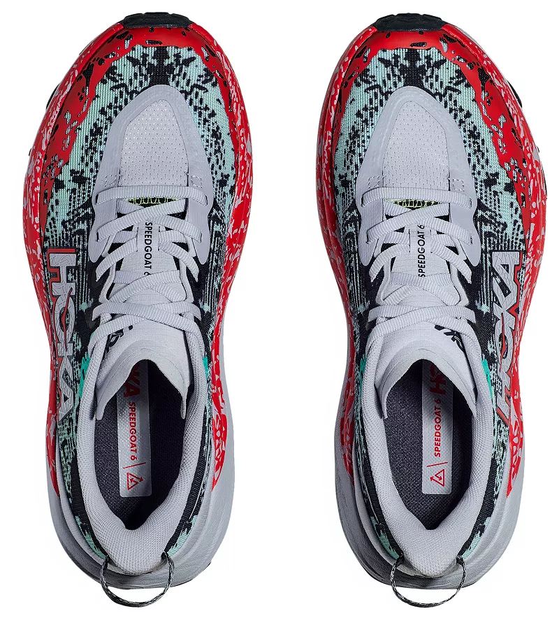 Мужские кроссовки для бега по пересеченной местности HOKA Speedgoat 6, цвет Gull — фото 3