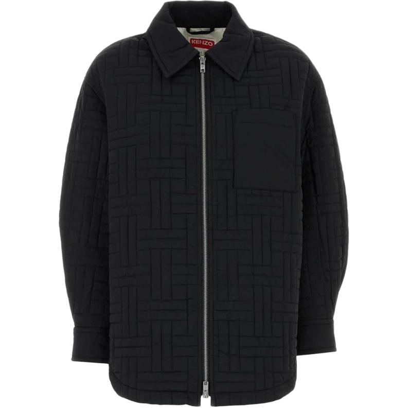 

KENZO Стеганая куртка с длинными рукавами, Black
