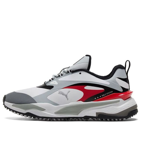 

Кроссовки gs-fast 'gray white red' Puma, серый