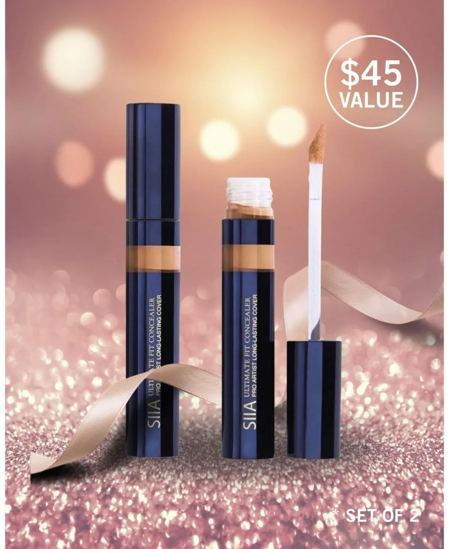 Набор из 2 консилеров Ultimate Fit SIIA Cosmetics, Hazelnut