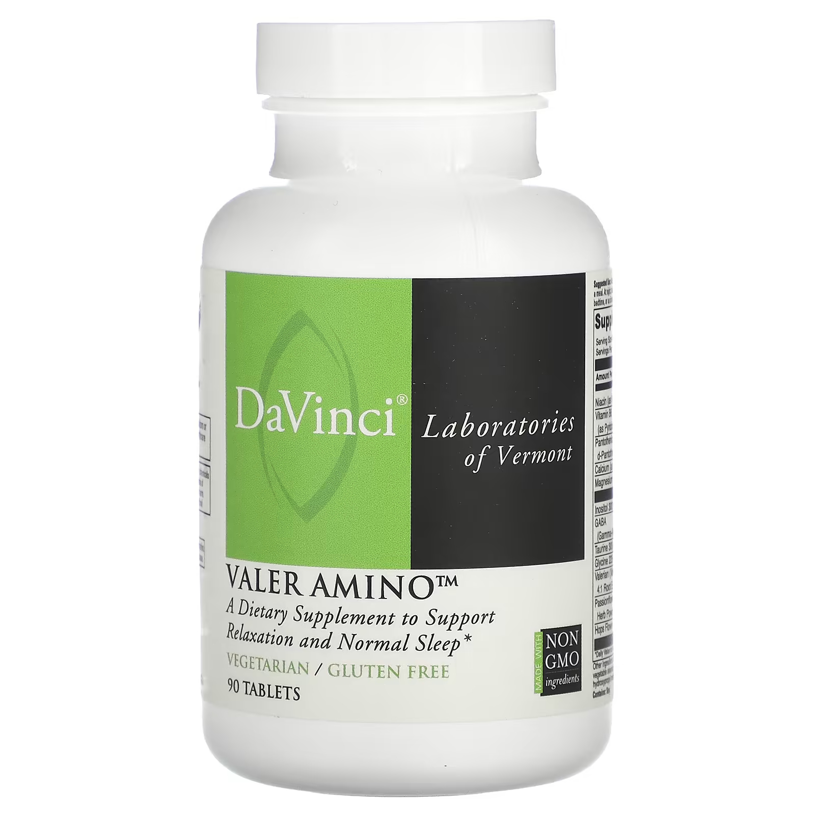 

Добавка DaVinci Laboratories of Vermont Valer Amino, 90 таблеток