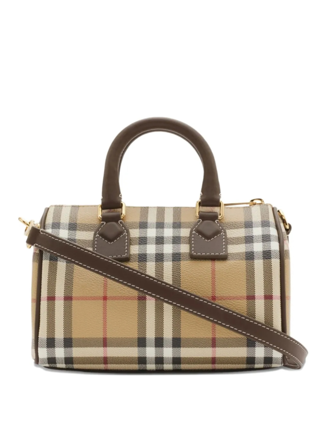 

Сумка-тоут Burberry в клетку, нейтральный