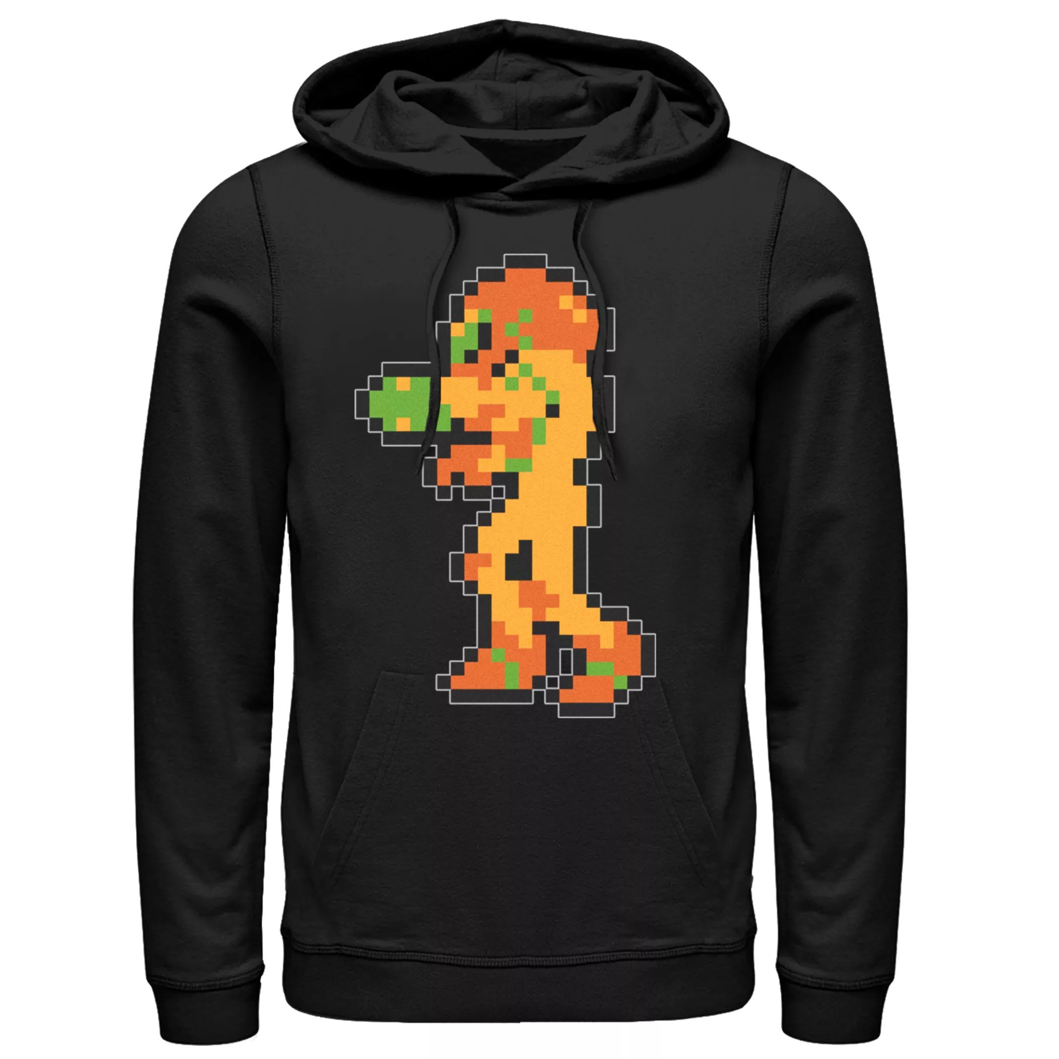 

Мужская толстовка с капюшоном Nintendo Samus Pixel Licensed Character