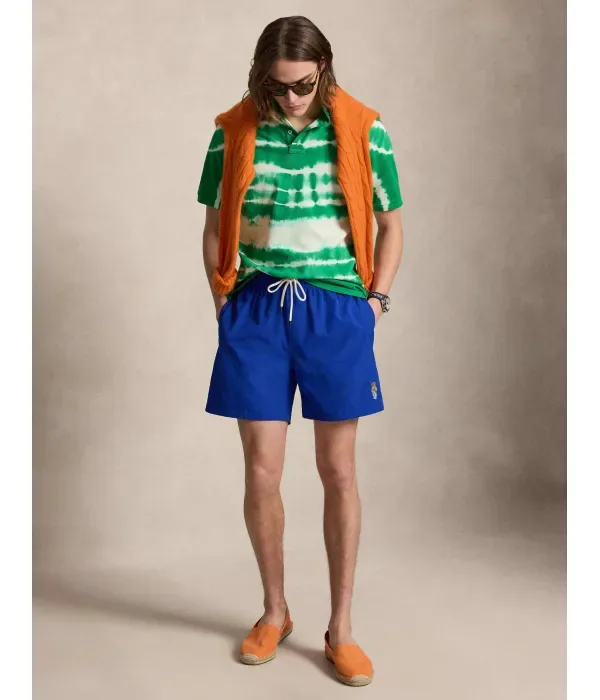 Пляжные шорты longline fit Polo Ralph Lauren, синий — фото 2