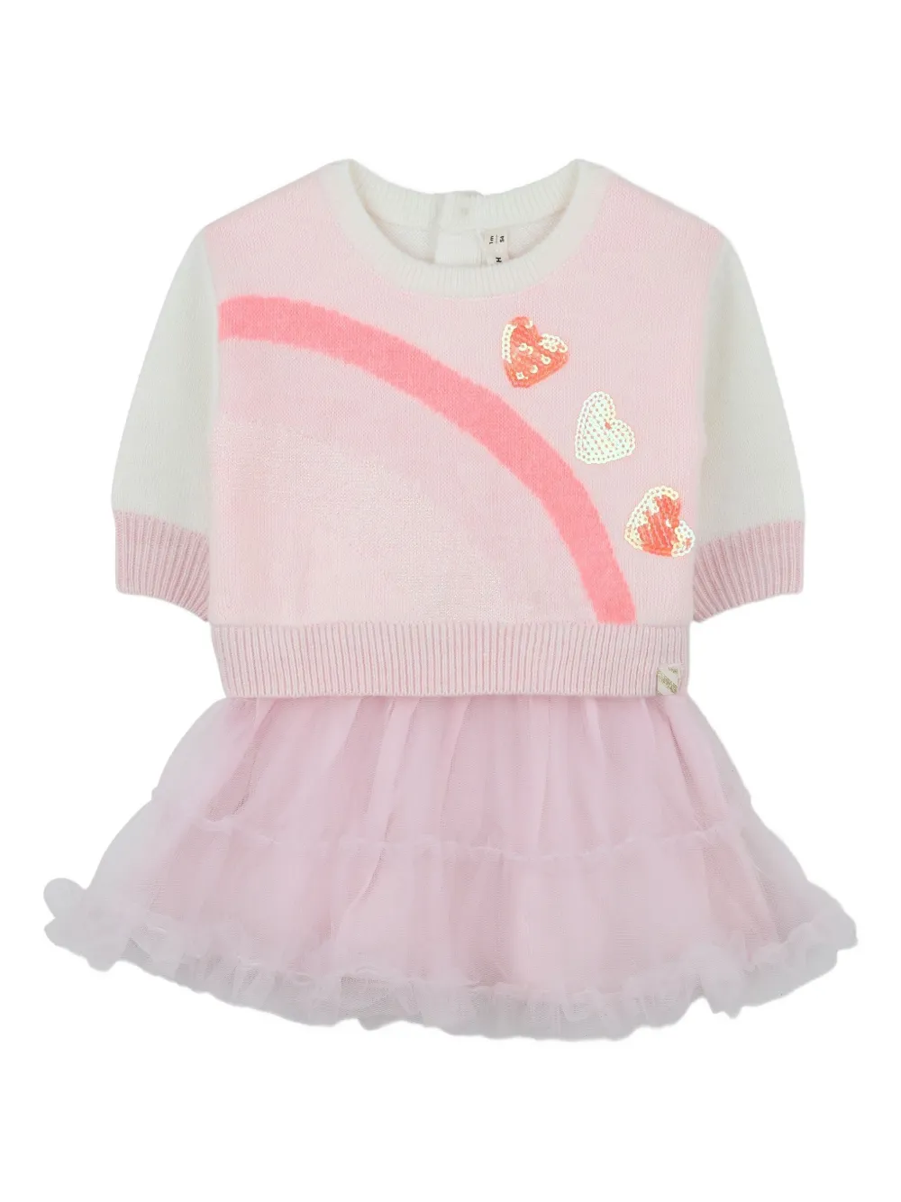 

Декорированное платье Billieblush, белый