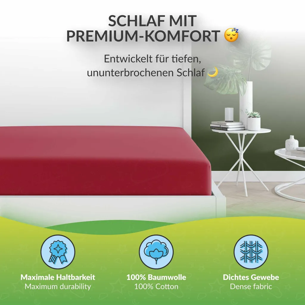 

Простыня Etérea Himmlische Qualität, красный