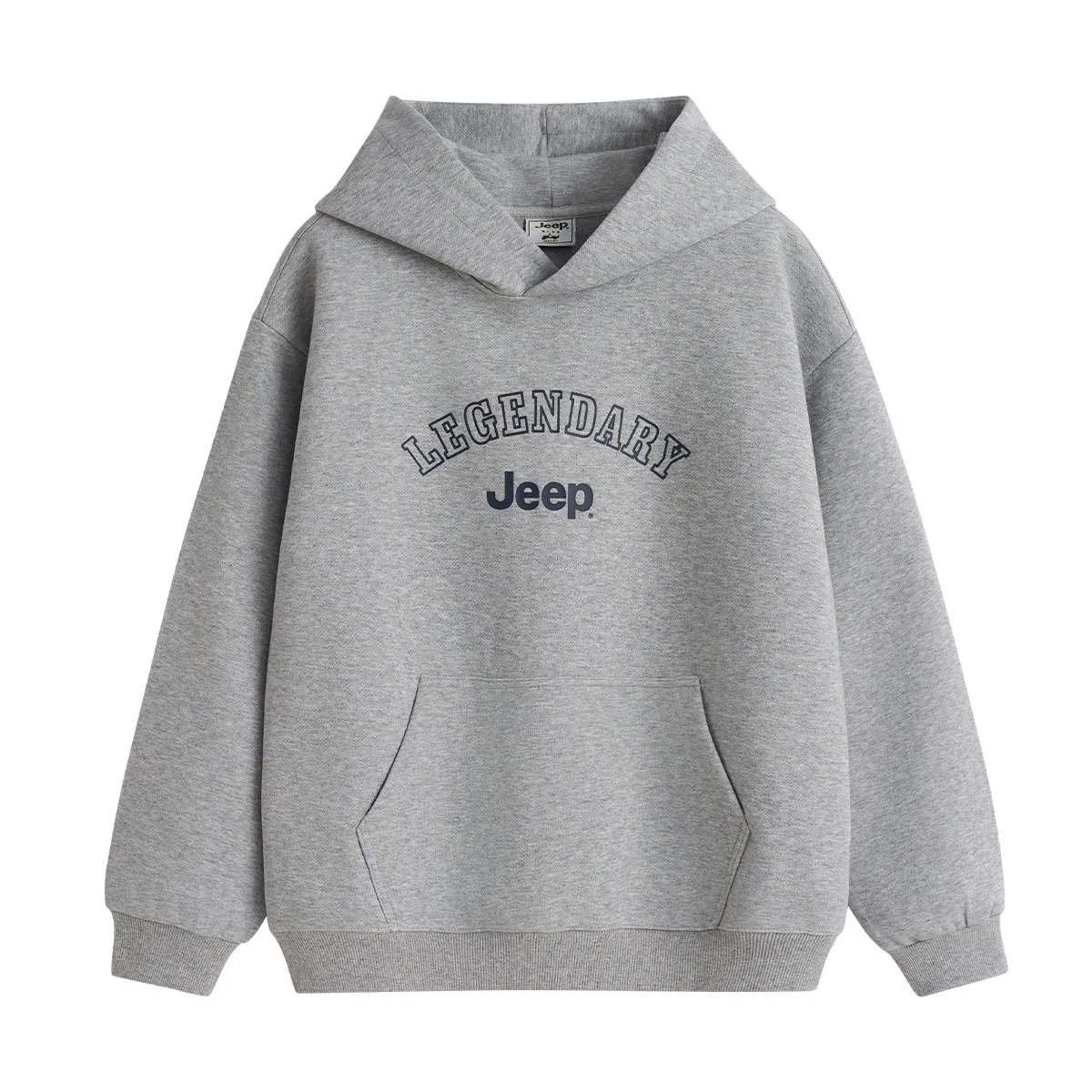 Детский худи с капюшоном Jeep, серый