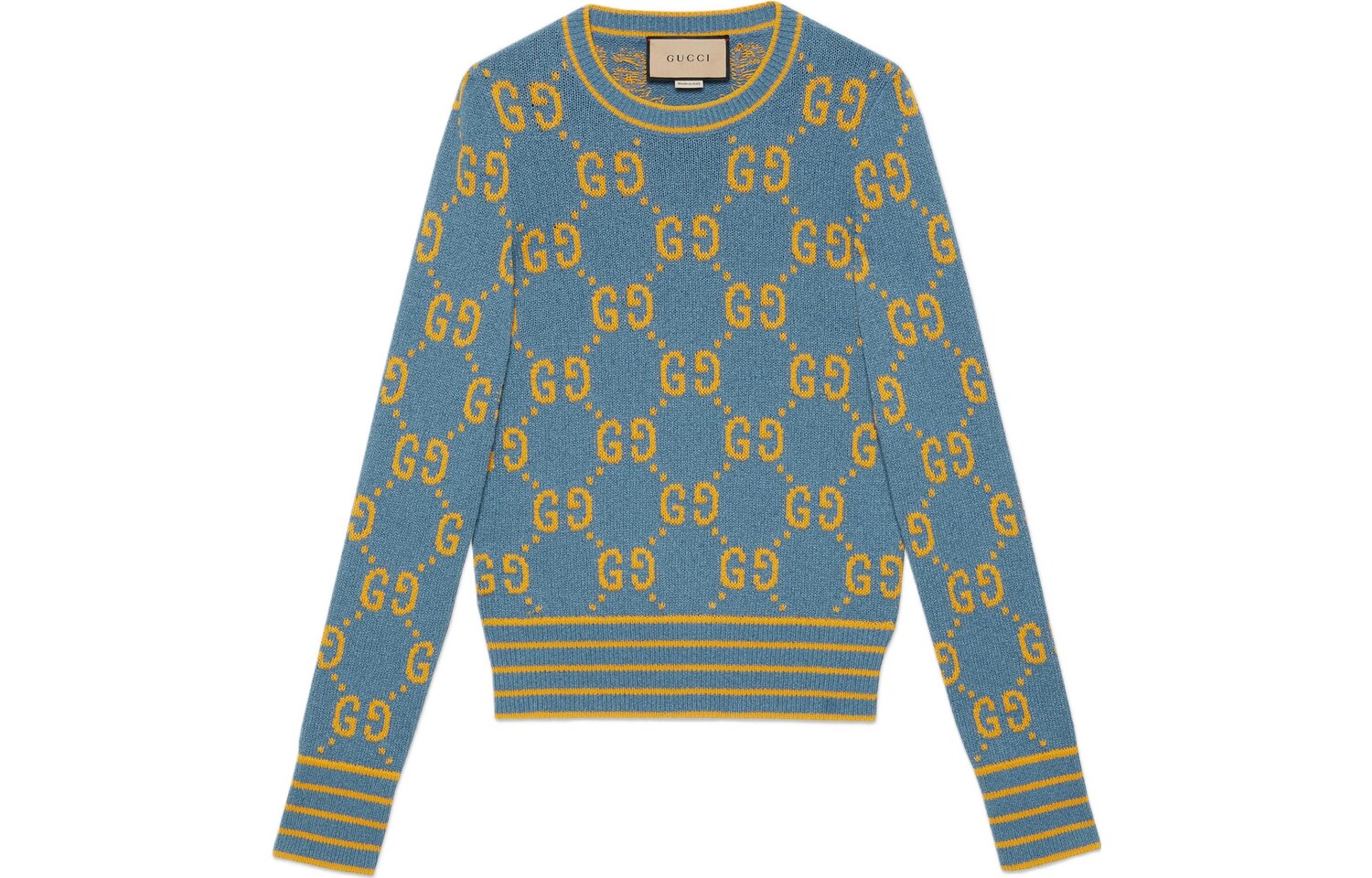 

Трикотаж женский светло-голубой Gucci