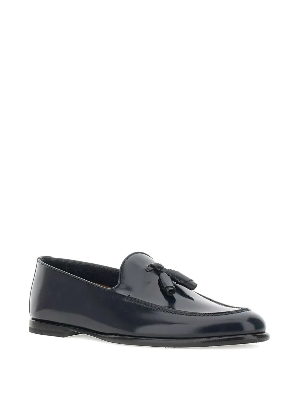 Кожаные мокасины с кисточками Neil Barrett, черный — фото 2