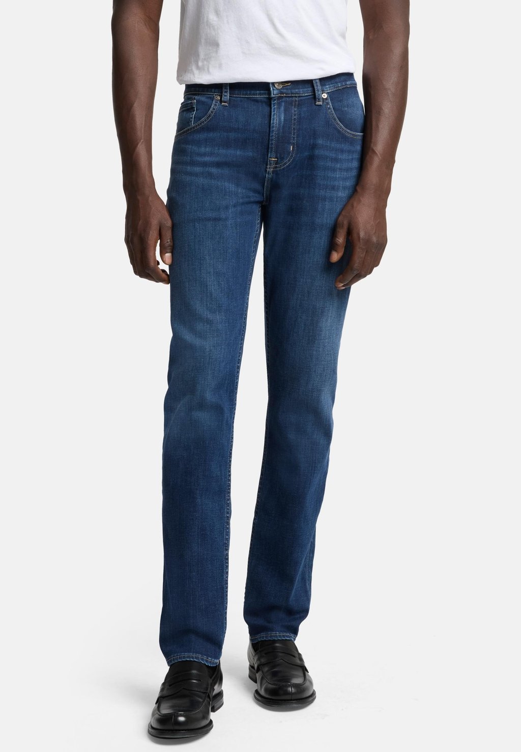 

Зауженные джинсы LUXE PERFORMANCE 7 for all mankind, синий
