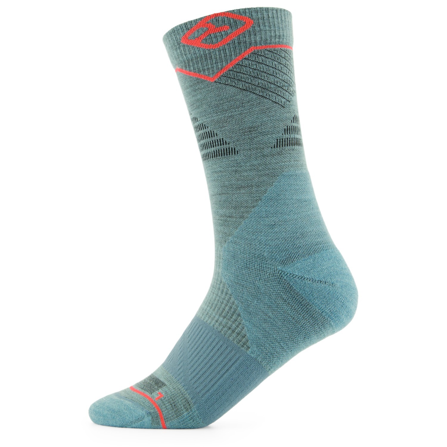 

Носки из мериноса Ortovox Alpine Pro Comp Mid Socks, цвет Aquatic Ice