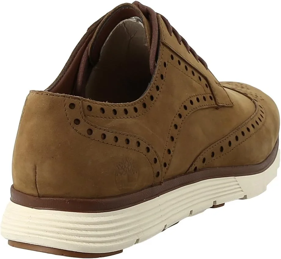 Кроссовки Timberland Franklin Park Wingtip Oxford Dark Rubber, коричневый — фото 3