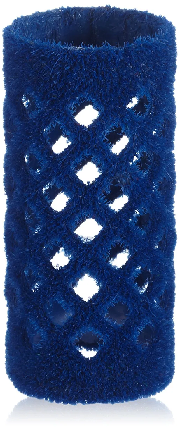 Металлические бигуди Efalock Professional Flocked Short 21 мм, синие, 2 упаковки (2 x 12 штук) Efalock, Blue
