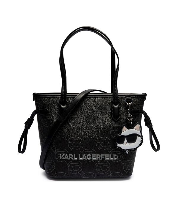 

Сумка Karl Lagerfeld Ikon с монограммой, черный