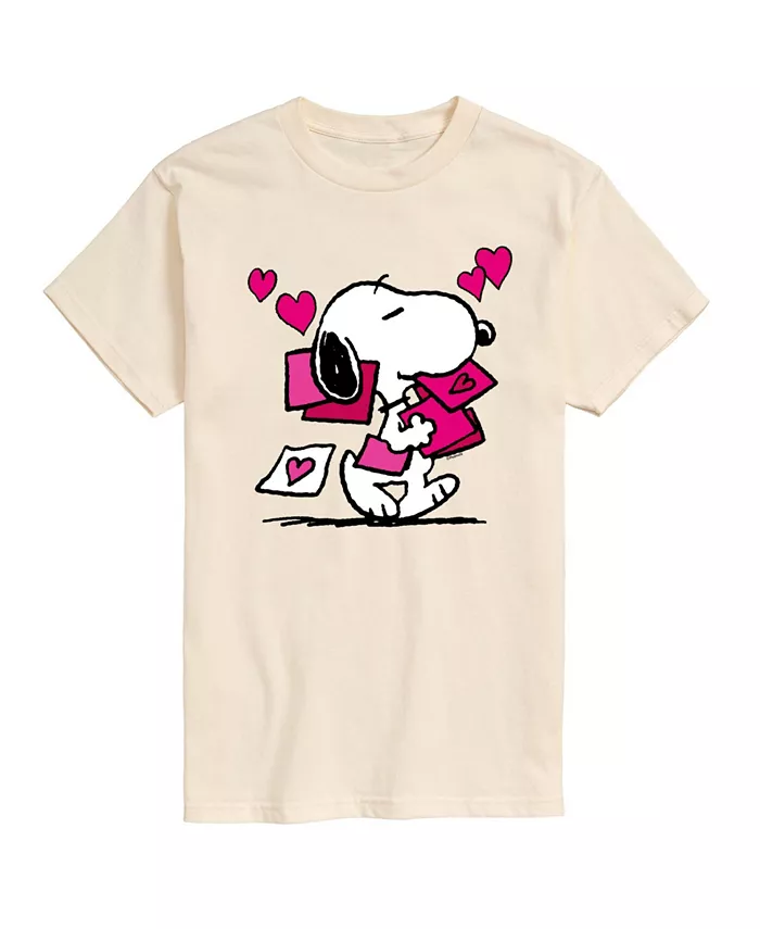 

Мужская футболка с коротким рукавом Peanuts Airwaves, загар/бежевый