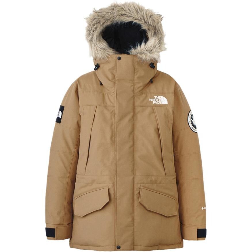 

Пуховик мужской коричневый The North Face