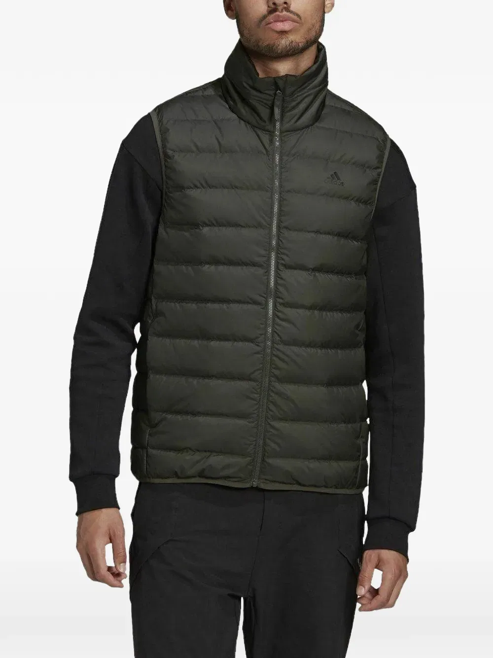 Стеганый жилет Todown Adidas, зеленый