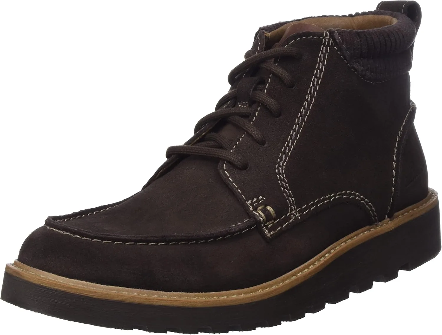 Мужские ботинки Clarks Barnes MidFashion, темно-коричневый