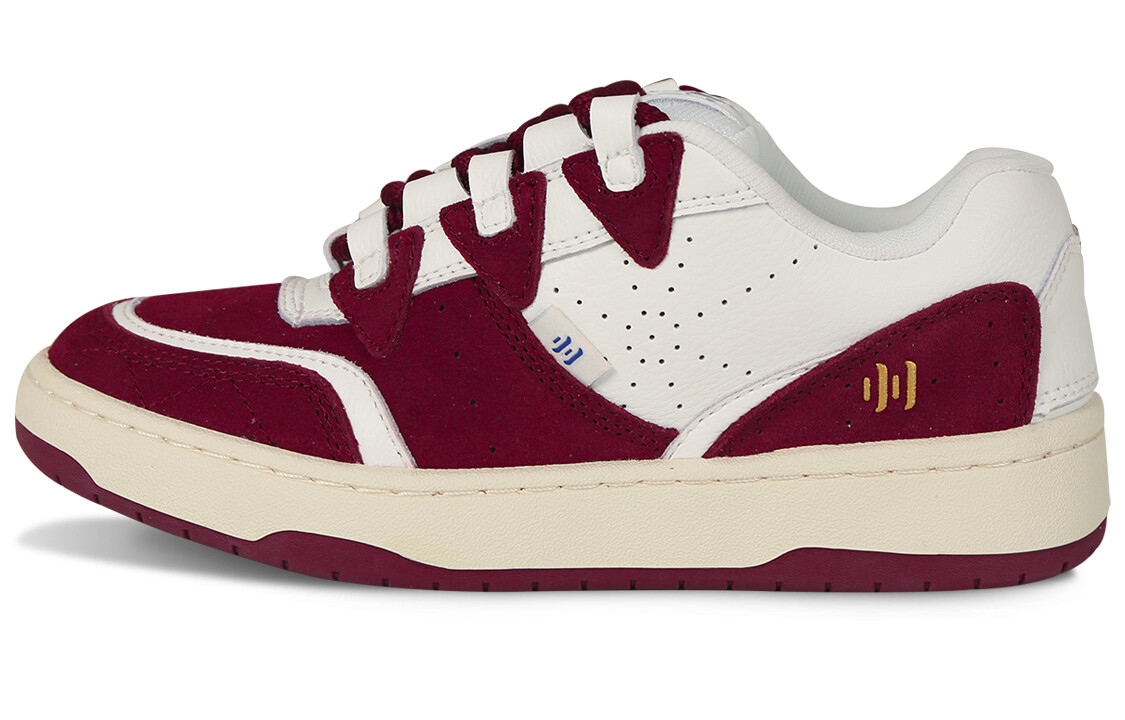 

Кроссовки ollieskate Skateboarding Shoes Unisex Low-top Burgundy, цвет Burgundy