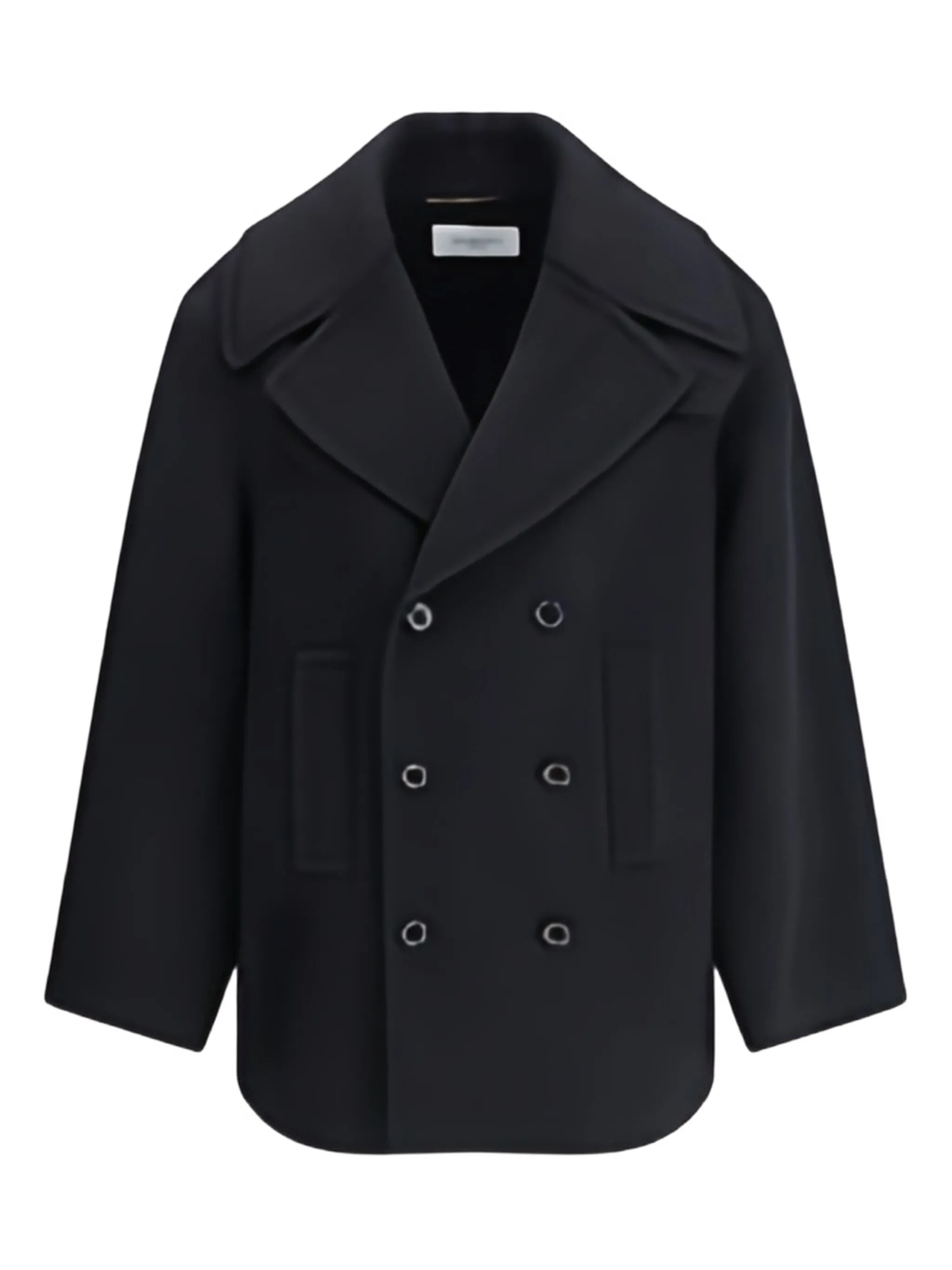 

Пальто Caban Saint Laurent, черный