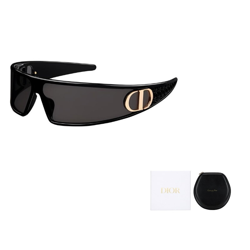 

DIOR Солнцезащитные очки асимметричной формы женские черные