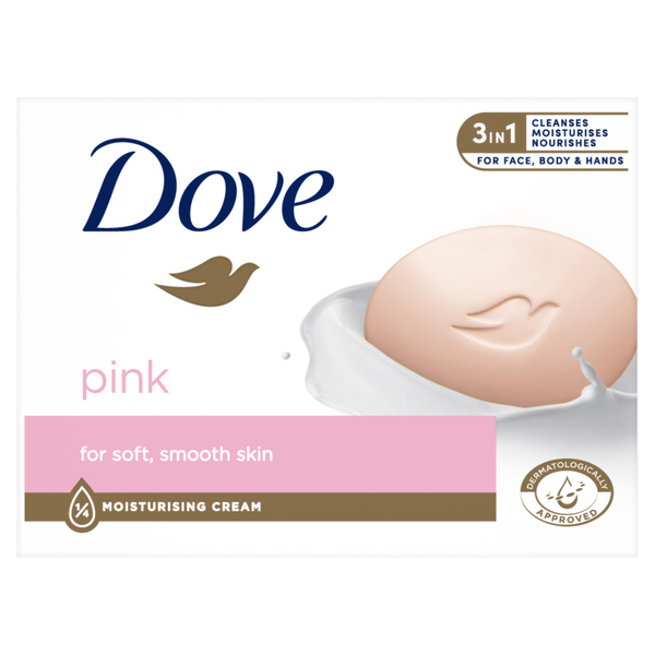 

Кубик для стирки, 90 г Dove Pink