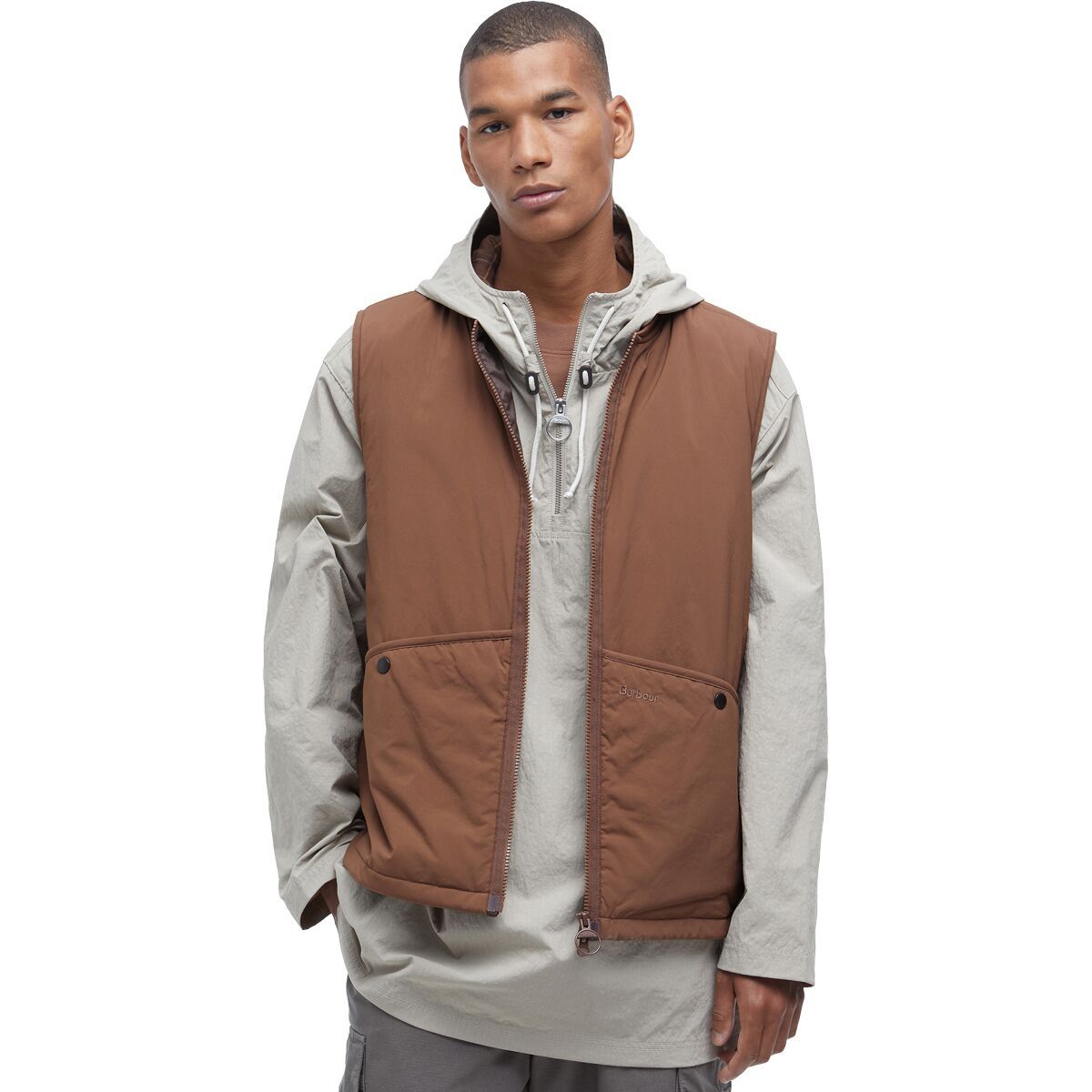 

Реинжиниринговый жилет Liddesdale Barbour, цвет redwood