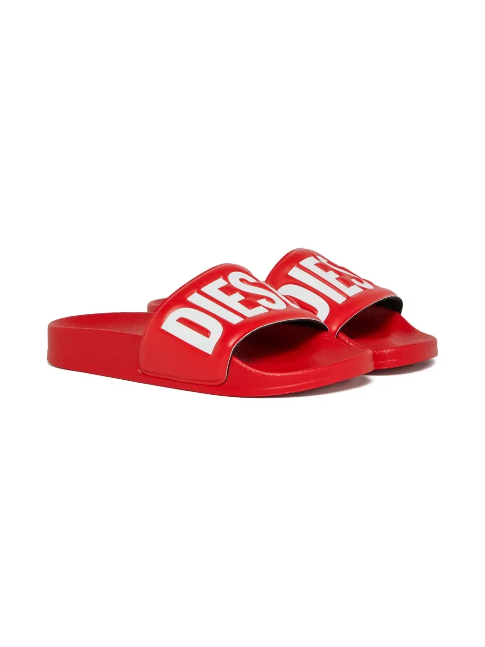 Слайды с рельефным логотипом Diesel Kids, красный