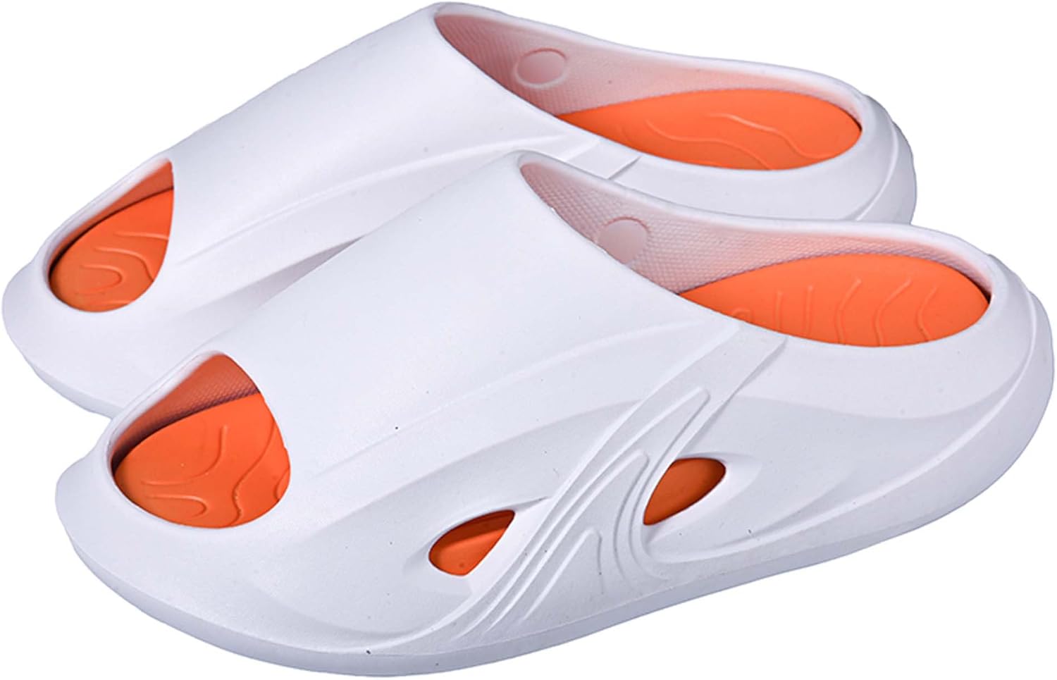 

Мужские сандалии-шлепанцы: удобные, легкие, дышащие, с полой конструкцией Generic, оранжевый