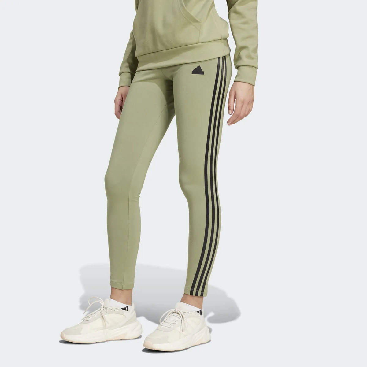 

Леггинсы Adidas Sportswear "W FI 3S LEGGING" (1 шт.), зеленый