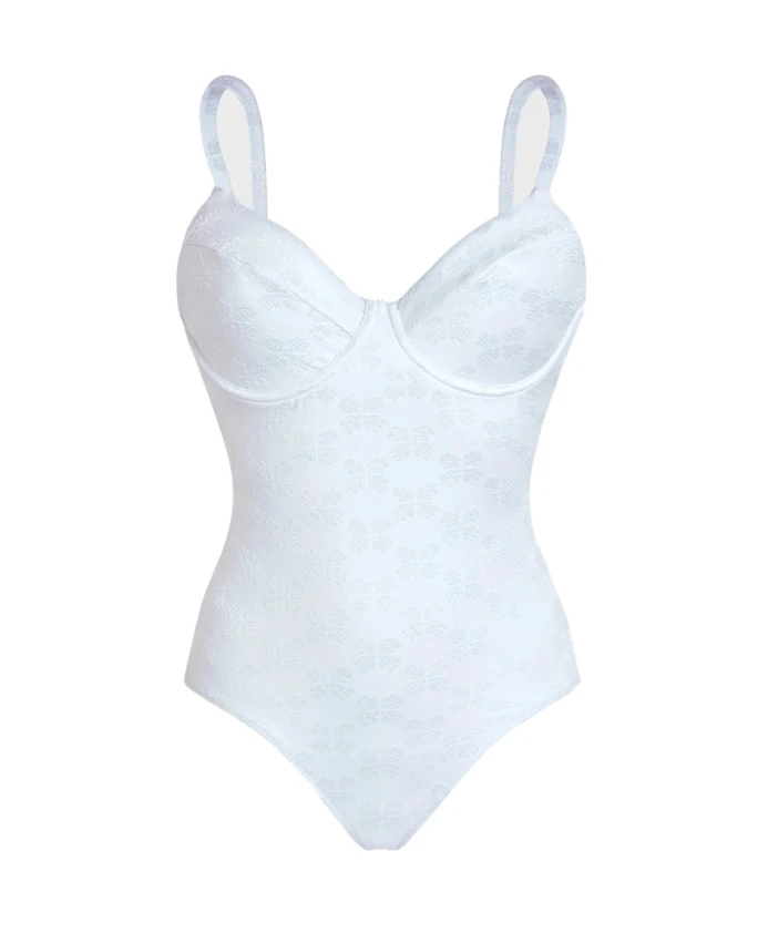 

Комбинезон Leonita на косточках Vilebrequin, белый