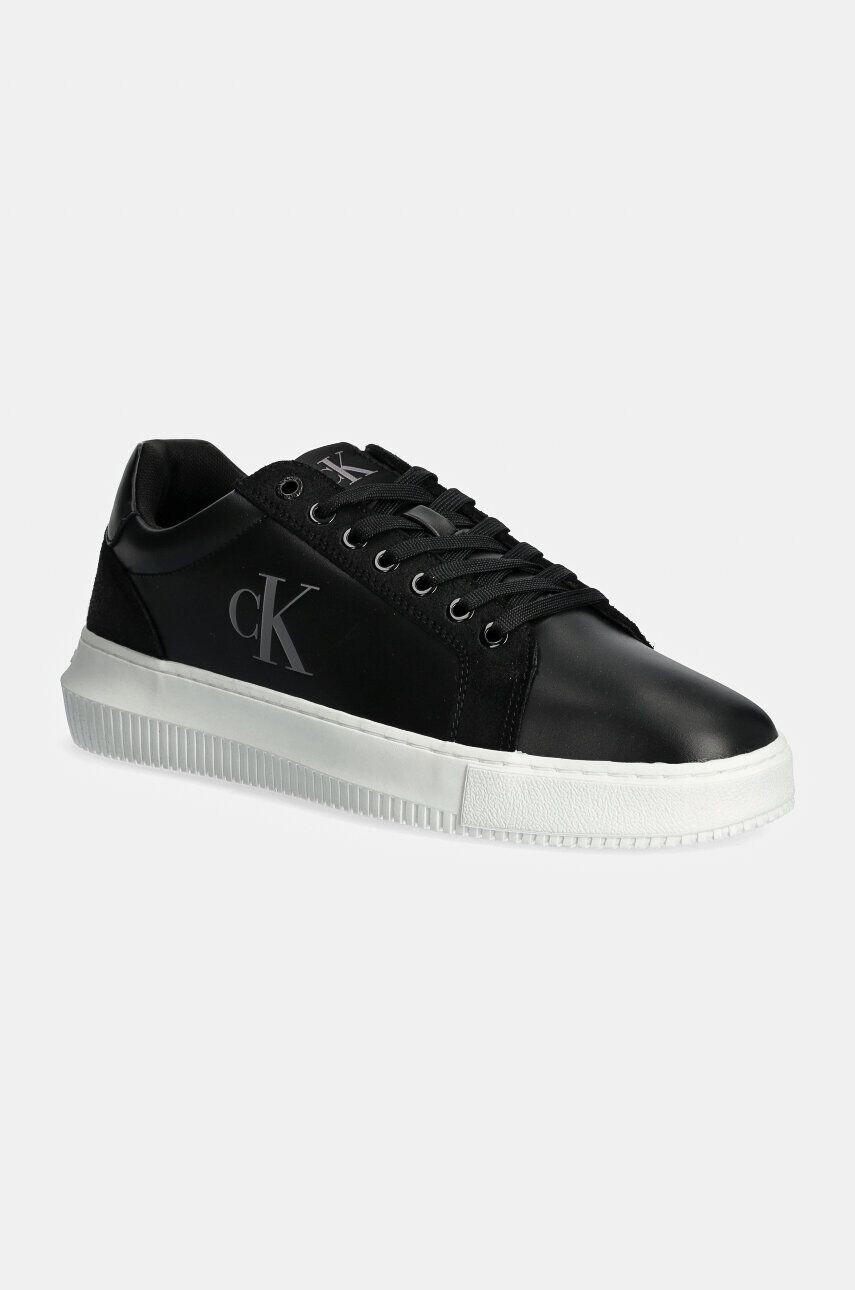 

Кожаные кроссовки Calvin Klein Jeans CHUNKY CUPSOLE AUTHENTIC, черный