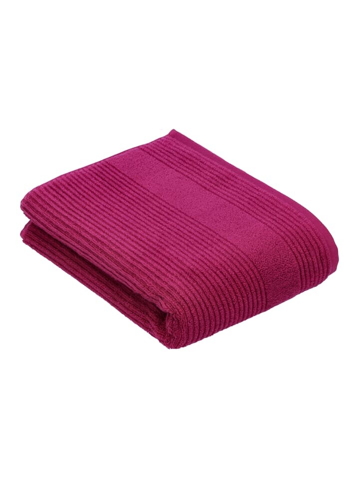 

Полотенце для ванной и душа Vossen, цвет cranberry