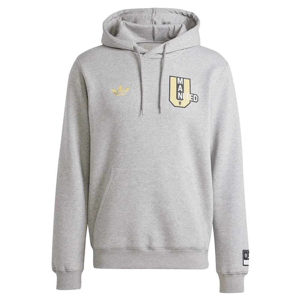 Худи adidas Manchester United VRCT, серый — фото 3