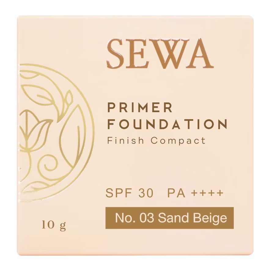 

Sewa Primer Foundation Finish Compact SPF 30 PA++++ No.03 Sand Beige 10 G, Sand Beige