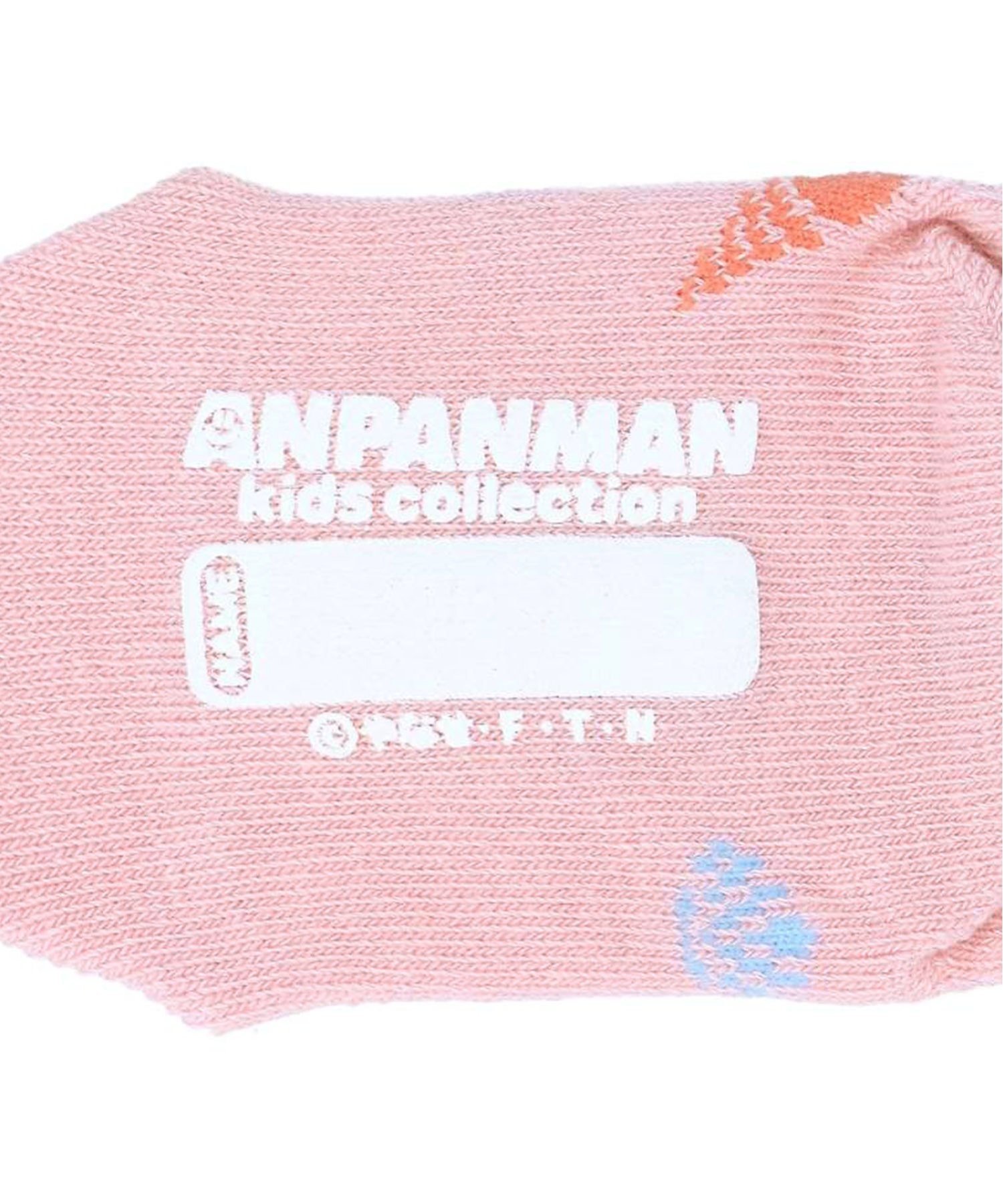 Детская коллекция ANPANMAN/(K) Короткие носки из сетчатой ткани с узором в виде ракушек Anpanman Kids Collection, pink — фото 3