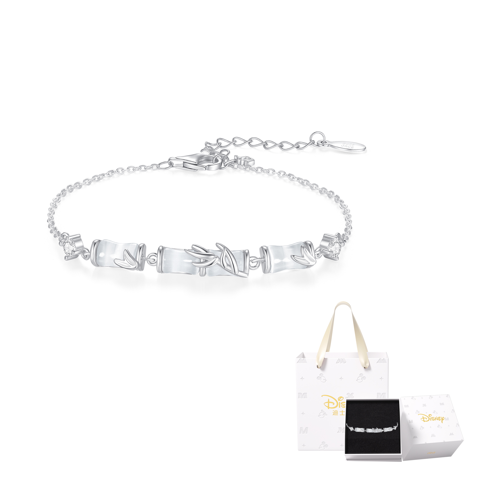 

Disney Серебряный браслет 925 пробы для женщин Silver