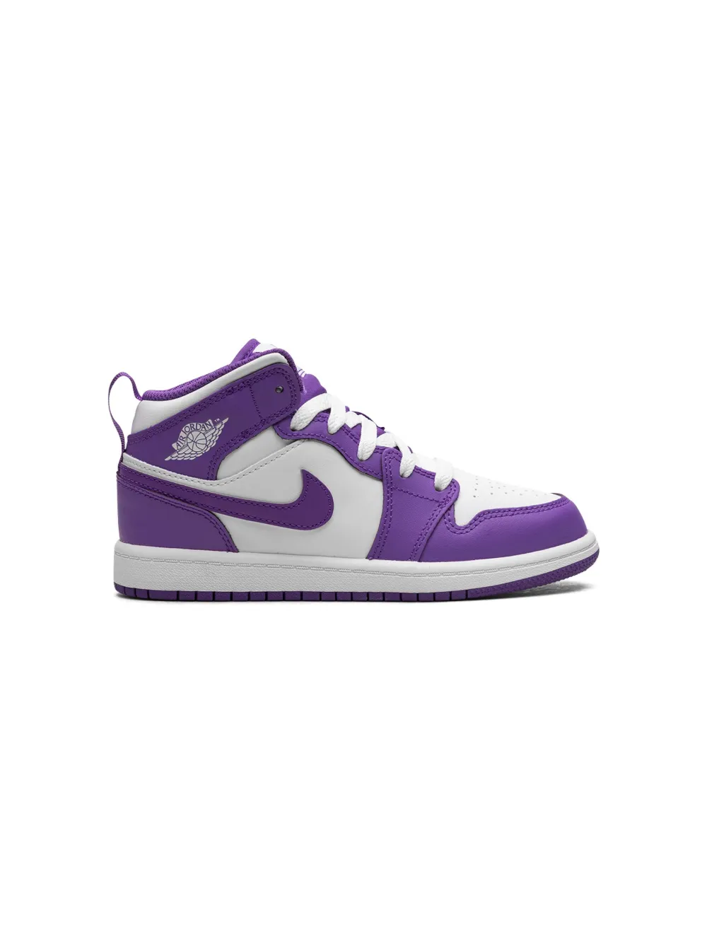 Кроссовки Air Jordan 1 Purple Venom Jordan Kids, фиолетовый — фото 2