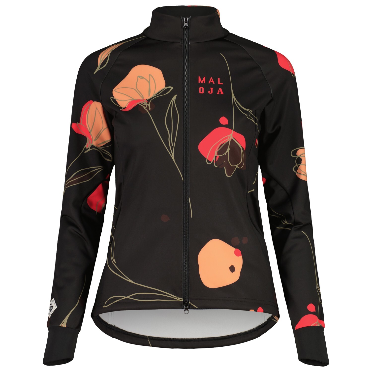 

Куртка из софтшелла Maloja Women's SedicaM, цвет Moonless Alpflower