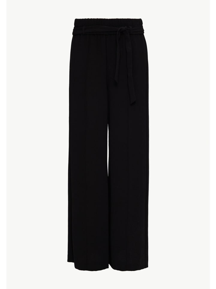 

Тканевые брюки comma Hose lang, черный