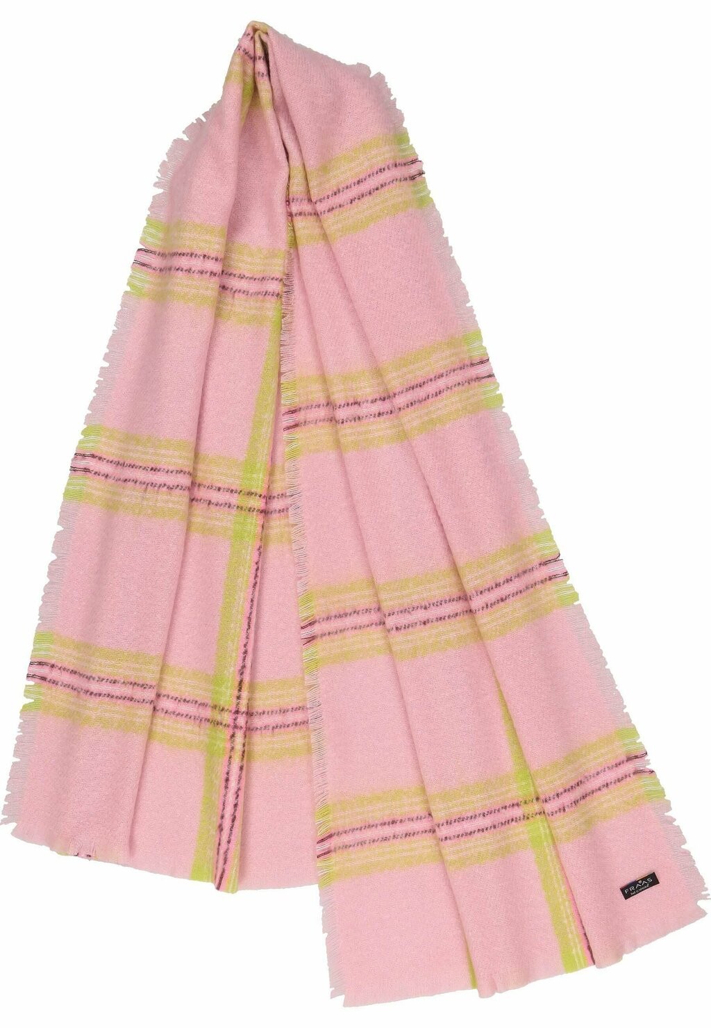 

Шарф XL CHECK CASHMINK MADE IN GERMANY FRAAS, светло-розовый