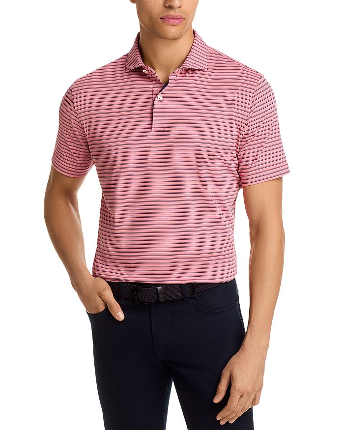 

Классическая поло Crown Crafted Bridge Performance Peter Millar, розовый