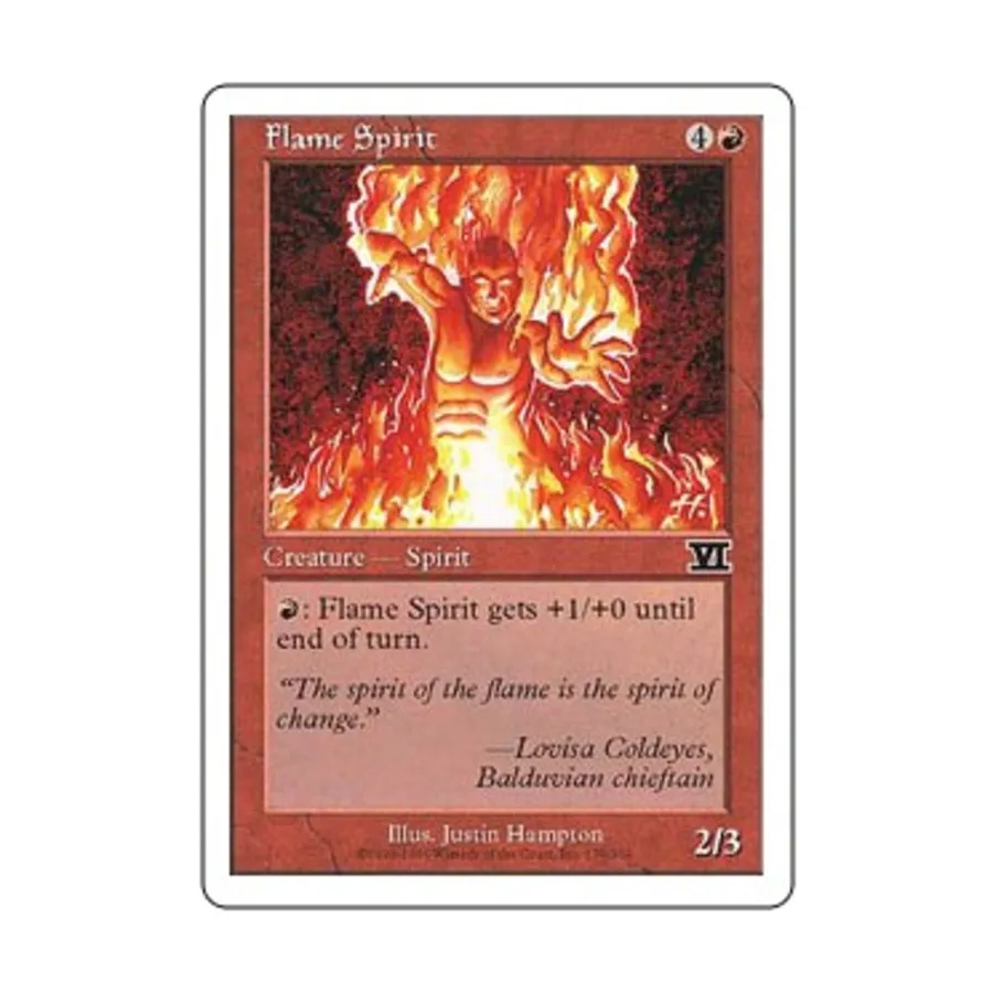 

CCG Дух пламени (С), MTG - 6th Edition (Classic)