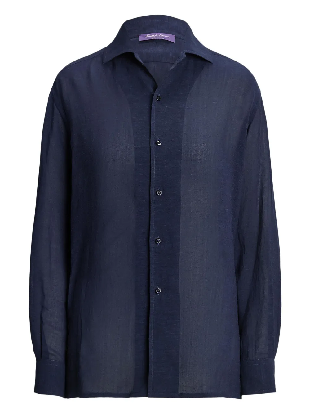 

Рубашка в двух тонах Ralph Lauren Collection, синий