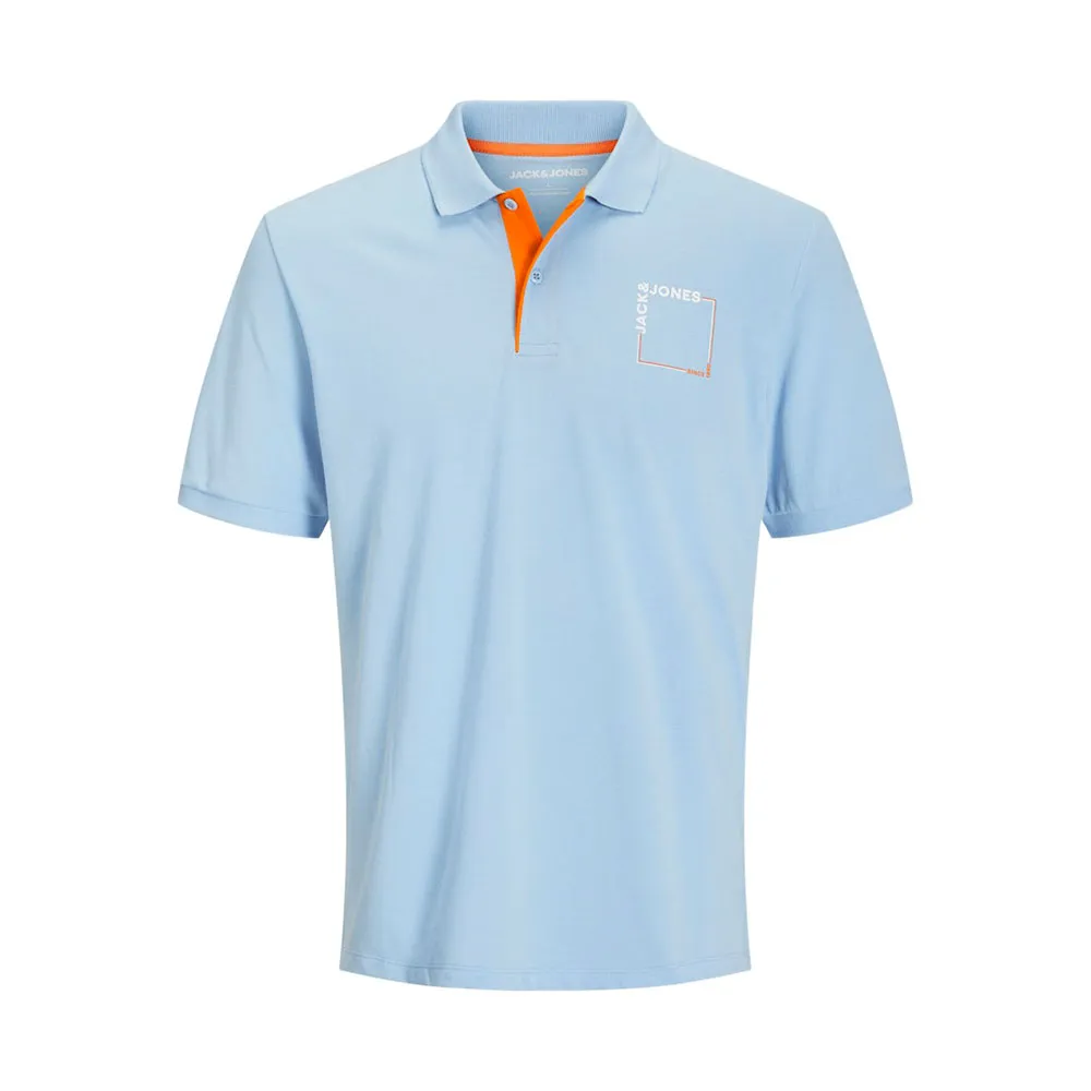 

Поло с коротким рукавом Jack & Jones Verner, синий